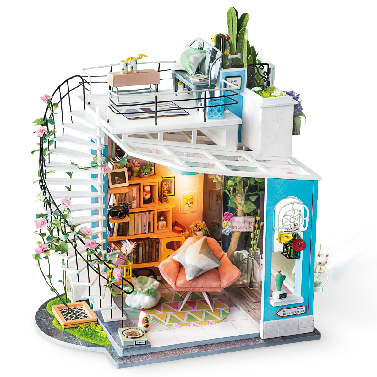 Rolife Miniature Dollhouse DG12 Lora's Loft product
