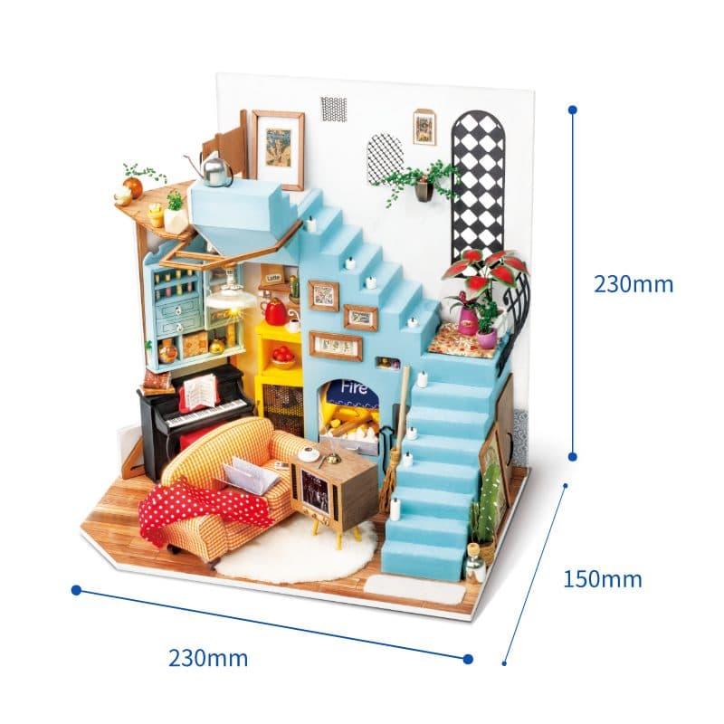 Robotime miniature DG141-size