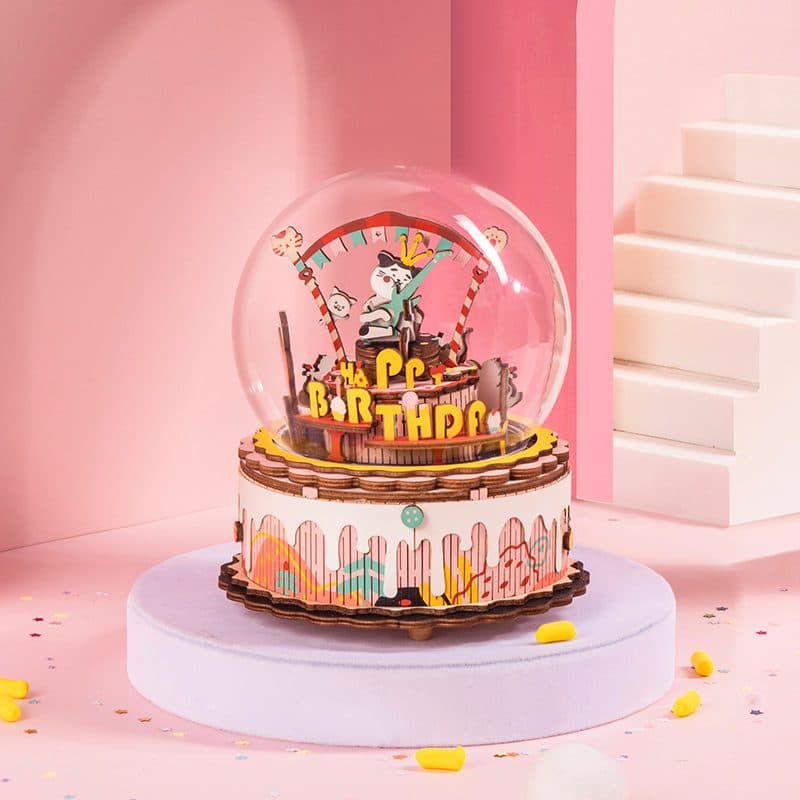 New Arrival DIY Music Box, The Birthday Song AM42 – Rolife store