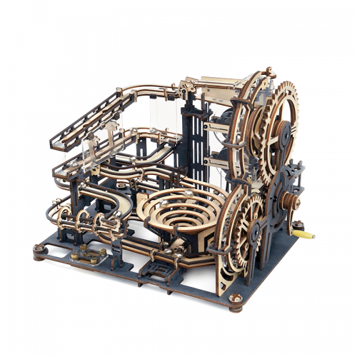 Kit di Montaggio Puzzle 3D in legno tagliato al laser Robotime Marble Run set 