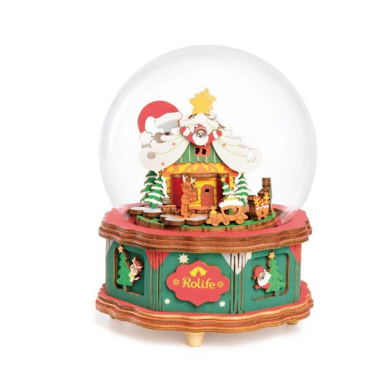 Rolife DIY Music Box - Christmas Town AM46