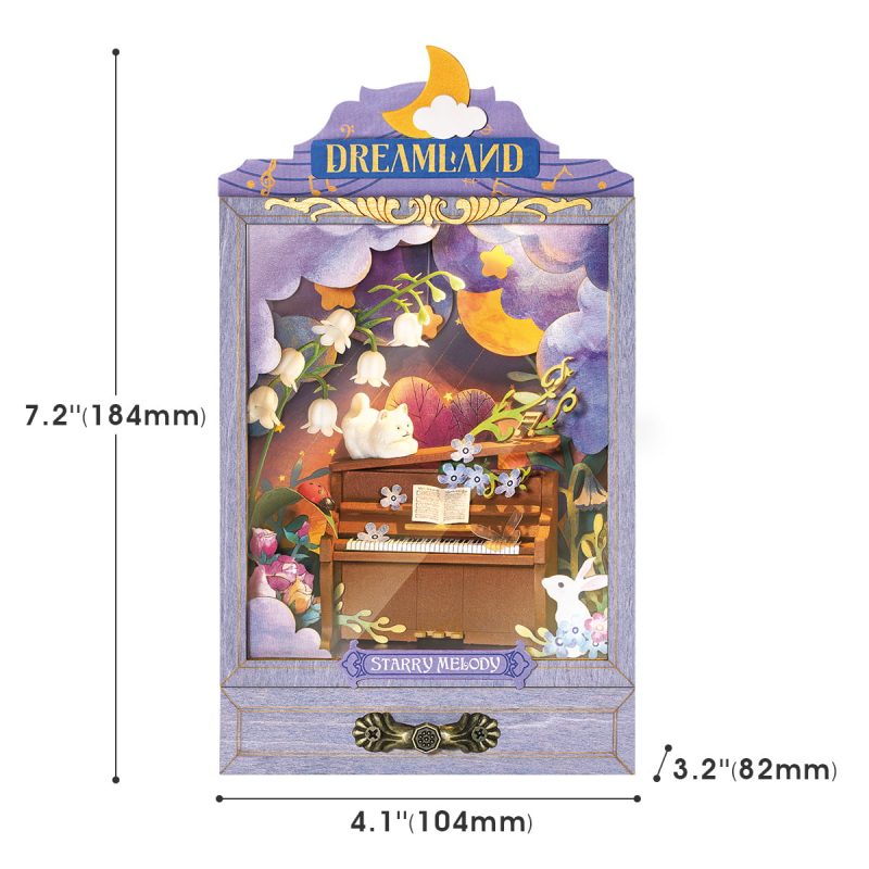 Rolife Starry Melody DIY Dollhouse Box Theater DS025