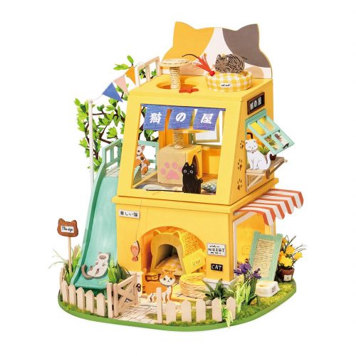 Rolife Cat House DIY Miniature House Kit DG149