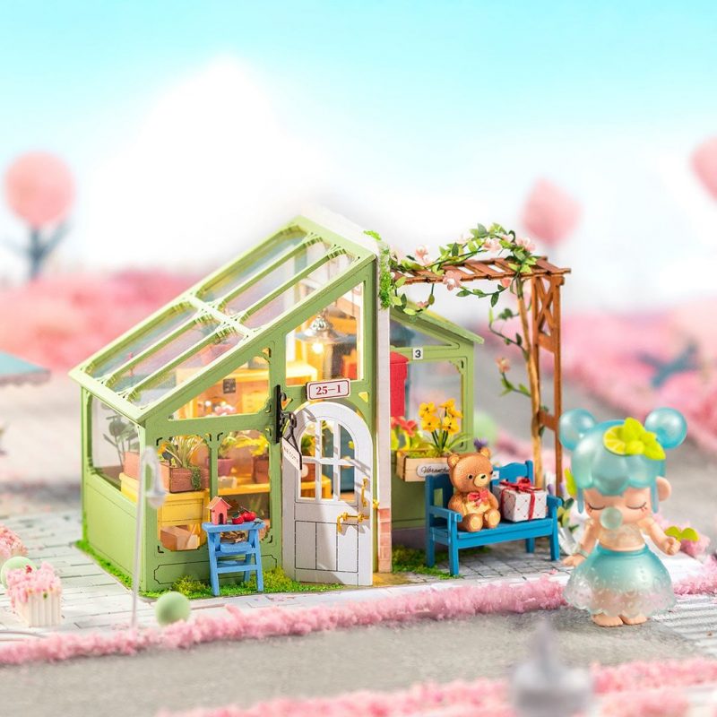 Rolife Spring Encounter Flowers DIY Miniature House DG154  1: 22