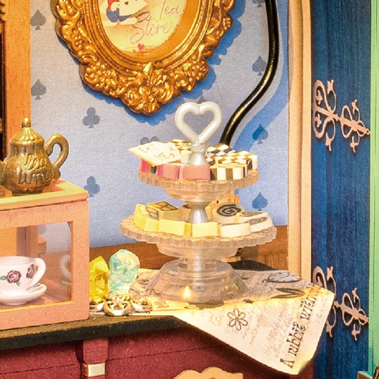 Rolife Alice's Tea Store DIY Miniature House Kit DG156