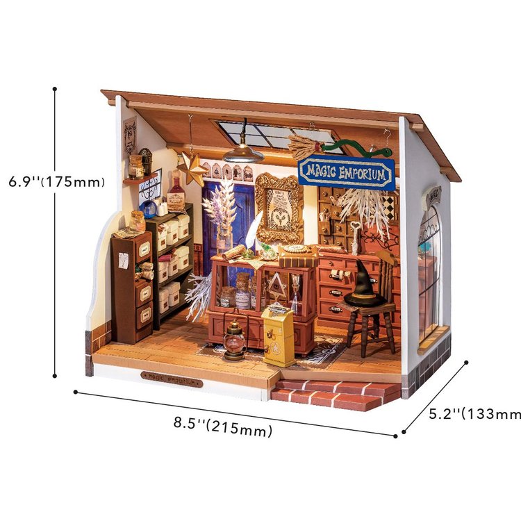 Rolife Kiki's Magic Emporium DIY Miniature House Kit DG155