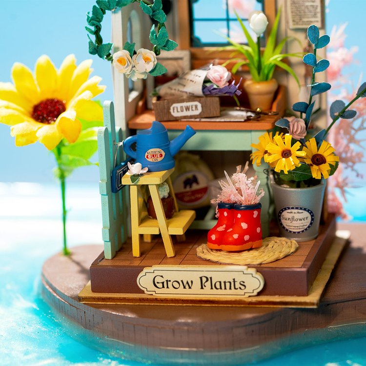 Rolife Dreaming Terrace Garden DIY Miniature House DS030