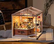 Plastic DIY Miniature House