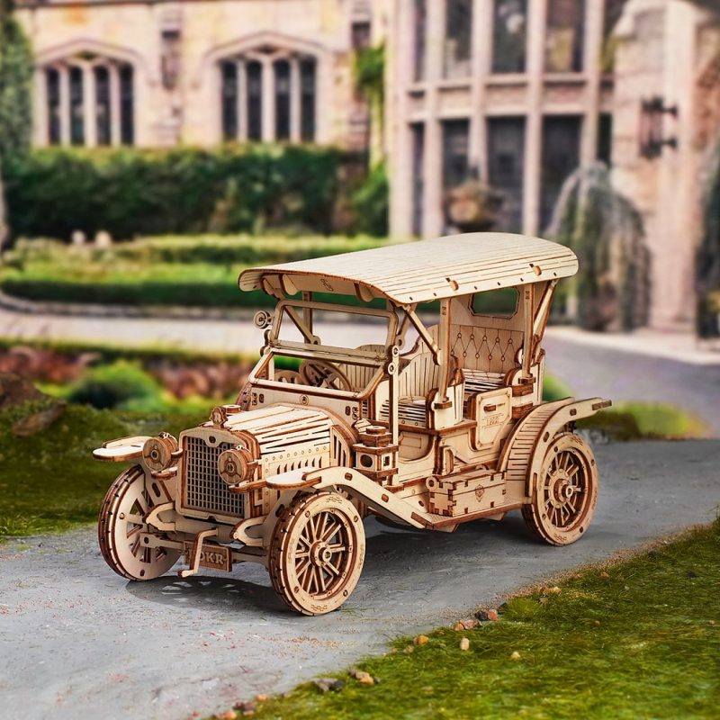 ROKR Vintage Car 3D Wooden Puzzle MC801