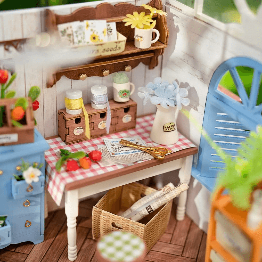 Robotime Rolife Dreamy Garden House DIY Dollhouse Miniature Mini